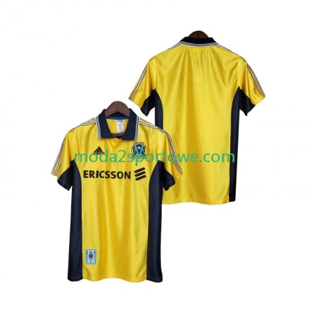 Koszulka Olympique Marsylia 1999 Retro Trzeci Stroje Piłkarskie 1998 Krótki Rękaw